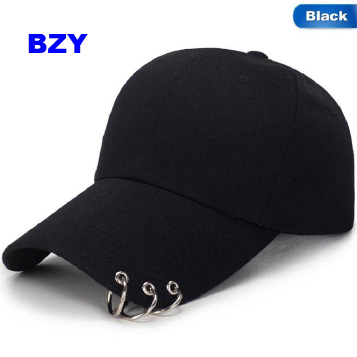 BZY Unisex Casual Solid Color Adjustable Baseball Caps Snapback