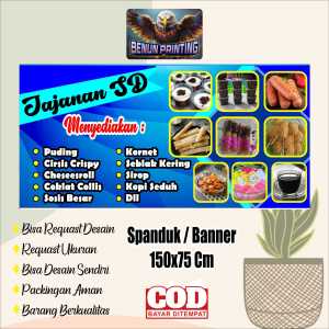 Spanduk Banner 150x75 Cm Jajanan Sd Bisa Request Desain.jpg