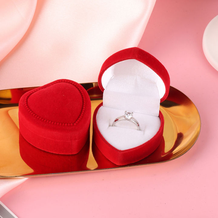 The Timeless Crafts Heart Shape LED Light Ring Holder Box Proposal