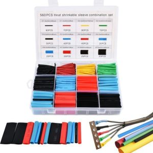 Bộ 560 Ống Gen Co Nhiệt Nhiều Kích Cỡ – Cách Điện Chống Nước Co Nhiệt Nhanh – Phụ Kiện Điện Tử