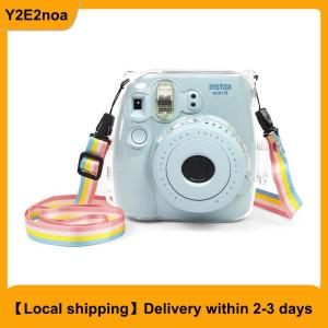 【Local shipping】 Fujifilm Instax Mini 8 8+ 9 Film Instant Camera Clear Hard Case Bag Cover Shell