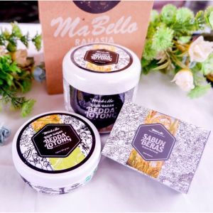 READY Mabello bedda lotong bpom & halal mencerahkan wajah & mengangkat komedo