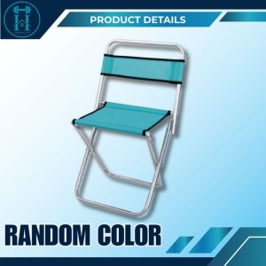 Camping Chair Foldable with Backrest Lightweight Portable Outdoor Folding Stool Random Color – Homelift PH