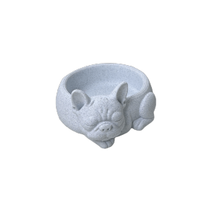 TEWUB Funny Succulent Flower Pot 3D Printed Ornaments Puppy Figurine Cute Creative Puppy Statue Home