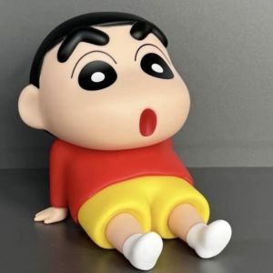 Figure Crayon Shinchan Dudukan Ponsel Shinchan Phone Holder Shinchan Kesenangan Trendi