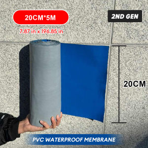 100cm wide Steel Tile PVC Waterproof Tape Sticker Self-adhesive Membrane Roof Leak Repair Strong Heat Insulation-Non-woven interlayer thermal insulation