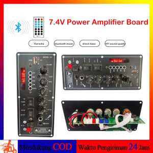 (Produknya Sudah Siap) Amplifier Board Battery Model 7.4V Amplifier Board Untuk Bluetooth 30W MP3 AUX USB Flash Drive 5-8 Inch Speakers