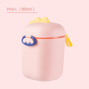 BabyShine Tempat Kotak Wadah Penyimpanan Susu Bubuk Bayi bentuk dinosaurus lucu Portabel Sealed Anti Tumpah