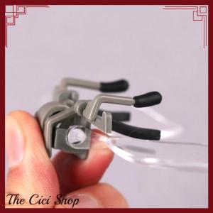 [The Cici Shop] Magnifier Folding Handfree Clip Clear high-tech Glasses Lens Jewellery Watch Repair Tool