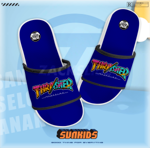 BRZ 099 Sendal Anak-Anak Terbaru Full Warna Anak Anak Size 26-35 Berbagai Pilihan Warna Trendy
