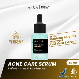 Arca Acne Care Serum Pria 30ml - Serum Perawatan Kulit Berjerawat