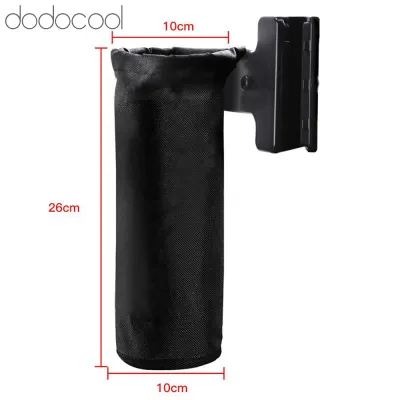 Dodocool Drumstick Holder for Drum Set Clamp on Drum Stick Storage Bag Oxford Cloth Large Capacity Clip on Drumsticks Container for up to 8 Pairs