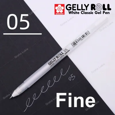 Sakura Gelly Roll White - Satuan - Gel Pen White