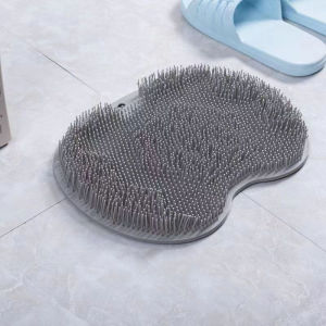 Shower Foot Scrubber Mat Bathroom Suction Cup Rubbing Foot Body Massage Shower Feet Massage Bath Brush Foot Remove Skin Foot Care Tool Bathroom Exfoliating Shower Massage Bathing Back Brush