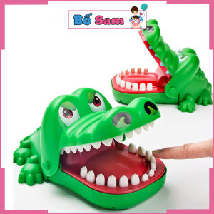 Đồ chơi khám răng cá sấu cắn tay loại to đồ chơi nha sĩ cá sấu Shop Bố Sam