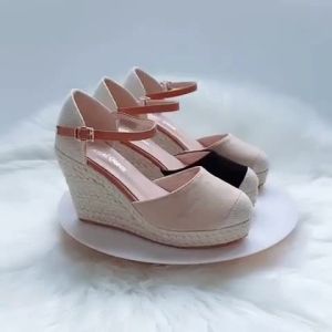 FCWedges Sandal Women Wedge Shoes Women Kasut Wedges Perempuan Sandals for Women Fashion Wedges Women Selipar Wedges Kasut Wanita Murah Cantik Sandals for Women 2026 Wedges Heel 022139