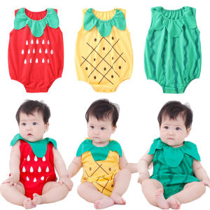 Newborn Baby Bodysuit Onesie 100% Cotton One-Piece Jumpsuit For Girl Boy Cartoon Infant Baby Triangle Rompers Summer Thin Body Suits