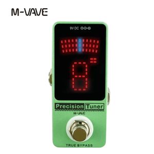 M-VAVE Guitar Tuner Effect Pedal Precision Guitar Tuner with LED Display True Bypass Electric Guitar Parts & Accessories