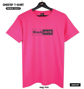 ผ้า cotton แท้ 100% [Super Soft] อย่างดี หนานุ่ม ใส่สบาย ไม่ร้อน  ลาย BLACK JACK 87