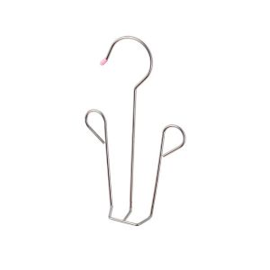 3PCS Multi-functional Antiskid Shoe Hanger with 2 Clips Stainless Steel Shoes Drying Rack Hanger