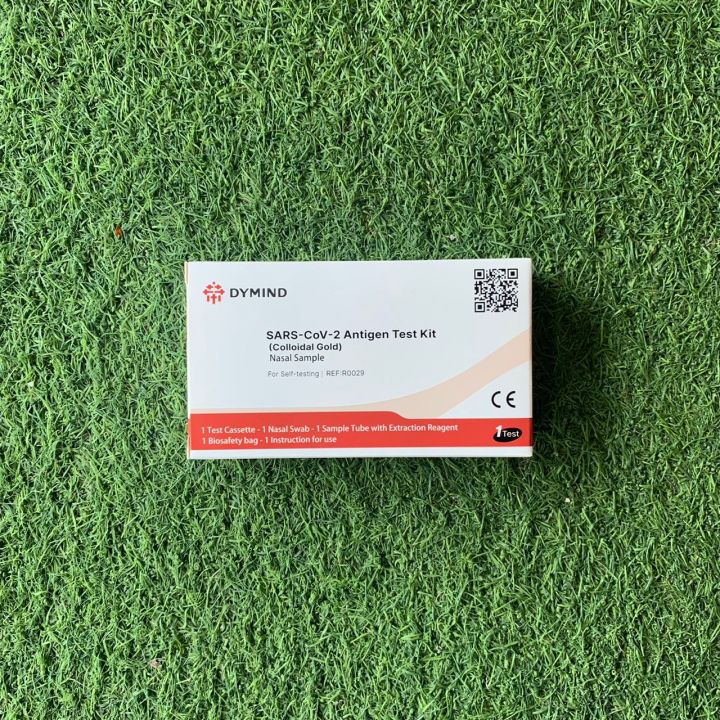 Dymind Covid19 Antigen Nasal Rapid Test Kit 1s (MDA Approved) Lazada