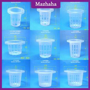 Mazhaha 10pcs Mesh Pot Net Cup Basket Hydroponic Aeroponic Plant Grow Garden Garden Tool