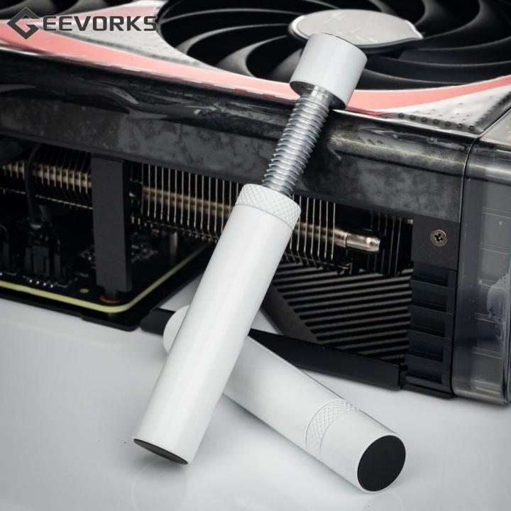 Support Leg Graphics Card Geevorks Graphics Card GPU Brace Support Adjustable Height Video Card ...