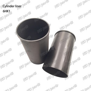6 PCS  6HK1 Cylinder liner Suitable For ISUZU Engine Parts