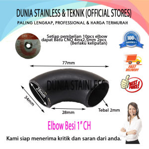 Elbow Besi CH 1" aksesoris