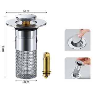 Nắp Chặn Rác Cho Bồn Rửa Chén Bằng Inox Cao Cấp -CTG