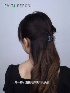 EVITA PERONI | Graciela Mini Shark | High Quality Female Hair Clip | Klip Rahang | Hair Accessories