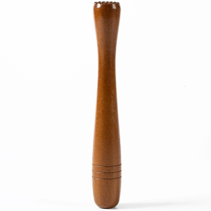 Traditional Brown Muddler For Extracting Lemon Juices And Crushing Medicinals Practical Kitchen Essential