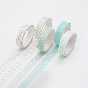 【Pharaoh🎀COD】Vintage Geometry Tape Diary DIY Bahan Dekoratif Sticker Student Sticker Stationery