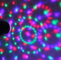 【Free Shipping】Mini Remote RGB LED Crystal Magic Rotating Ball Stage Lights Sound Activated Disco Light Music Christmas KTV Party EU. 