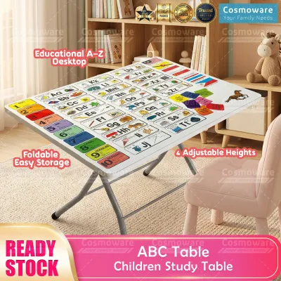 ABC Table (Children Study Table) / Meja ABC (Meja Belajar Kanak-Kanak) [READY STOCK]