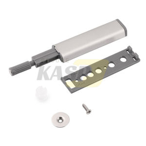 2PCS/Set Double Magnetic Push To Open Touch Catch For Kitchen Cupboard Cabinet Door (White / Black)