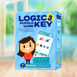 SG EmmAmy® Kids Logical Training Cards Logic Key Puzzle Game Childrens Educational Toys