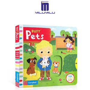 milumilu Busy Farm Childrens toy cardboard book
