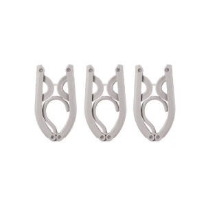 Foldable Travel Hangers Portable Folding Clothes Hangers Collapsible Clothes Drying Rack Travel Accessories