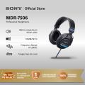 Sony MDR-7506 Professional Headphones Original - Black. 