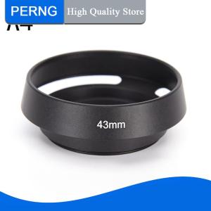 [PERNG] Tehe 37 39 40.5 43 46 49 52 55 58 62 67 mm metal Lens Hood for FOR Leica Canon Nikon New