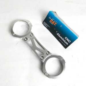 BORGOL SHOCK SKOK DEPAN  RX KING NINJA RR VIXION SCORPIO CB GL MAX MP TIGER RX KING AS 33 31 30 cnc ALUMUNIUM MOS/DAY