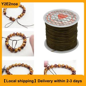 【Local shipping】 50M Strong Stretch Elastic Cord Wire rope Bracelet Necklace String Bead 0.5mm