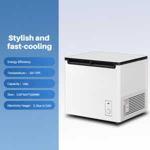 [Ready Stock] Snowflk  Small Chest Freezer Inverter Freezer Refrigerator MultifunctionFreezer Upright Freezer Energy Saving