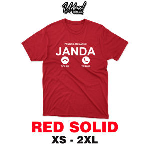 Urban - Kaos Panggilan Masuk JANDA Tolak Terima | Kaos Viral Humor Kekinian Streetwear Unik Dewasa
