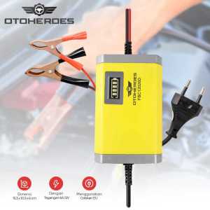 COD OTOHEROES Cas Charger Aki motor dan mobil 12v otomatis super cepat kering basah 6A FBC1206D