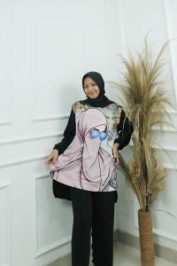 ONESET DEWASA SYAKIRA SET CRINKLE APK SABLON SUBLIM BAJU + CELANA M L XL XXL Setelan Wanita Terbaru
