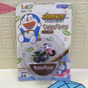 Spin Go Doraemon Gen 7 Motor Mainan Original