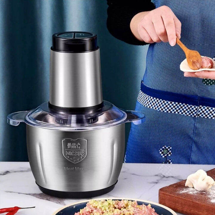 2L stainless steel meat gri 200W Universal Food King 2L Electric Meat Expert Grinder A1 728 Lazada PH