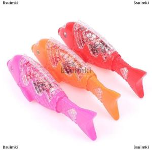 [COD] Bsuimki Mô Phỏng Bơi Điện Cá Đồ Chơi Trẻ Em LED Chiếu Sáng Âm Nhạc Tương Tác Đồ Chơi